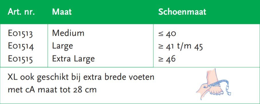 maattabel arion magnide